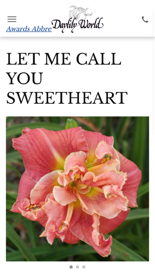 Let Me Call You Sweetheart